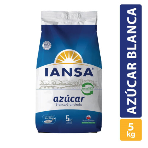 Azúcar blanca granulada Iansa 5 kg