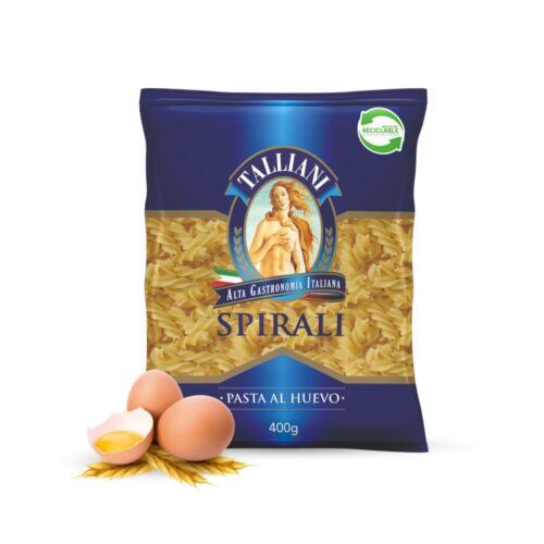 Pasta espirales al huevo Talliani 400 g