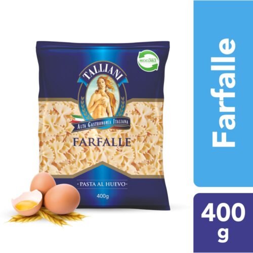 Pasta farfalle al huevo Talliani 400 g
