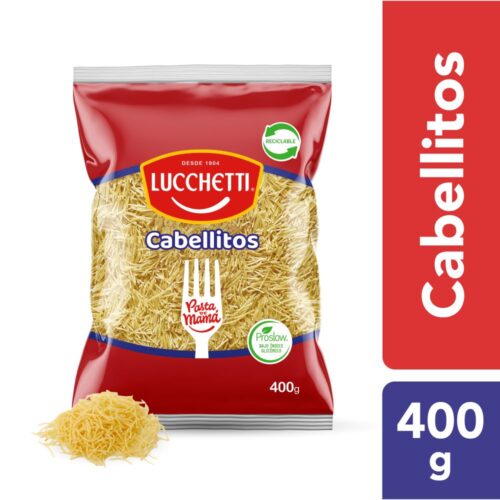 Pasta cabellos de ángel Lucchetti 400 g