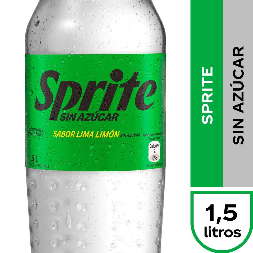 Bebida zero Sprite 1.5 L
