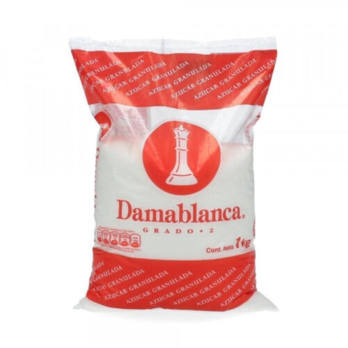 Azúcar granulada bolsa Dama blanca 1 kg