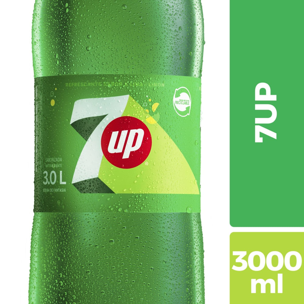 Bebida desechable Seven up