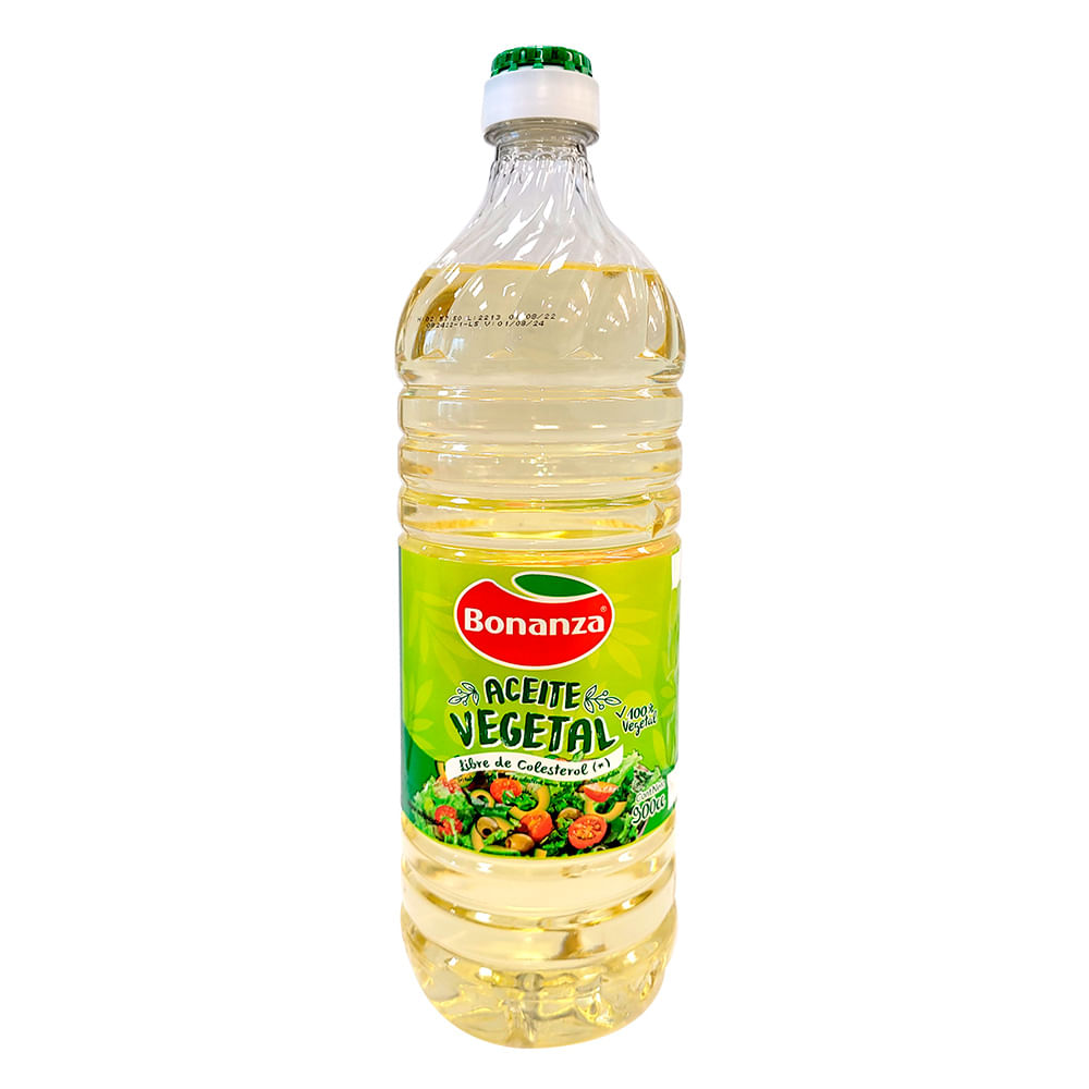 Aceite vegetal botella