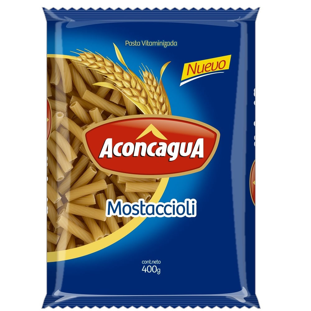 Pasta mostacholi Aconcagua 400 g