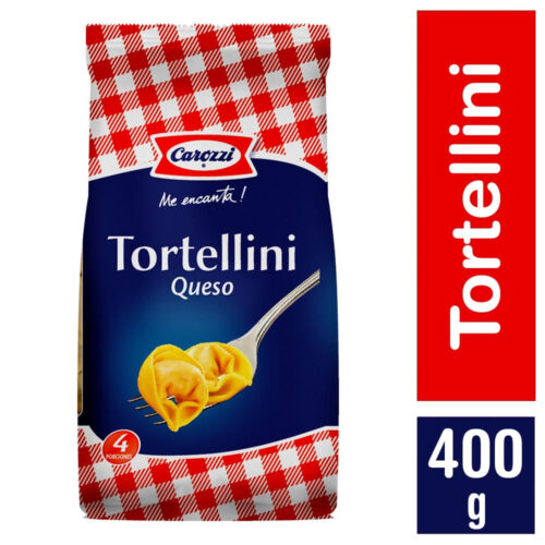 Pasta tortellini con queso Carozzi 400 g
