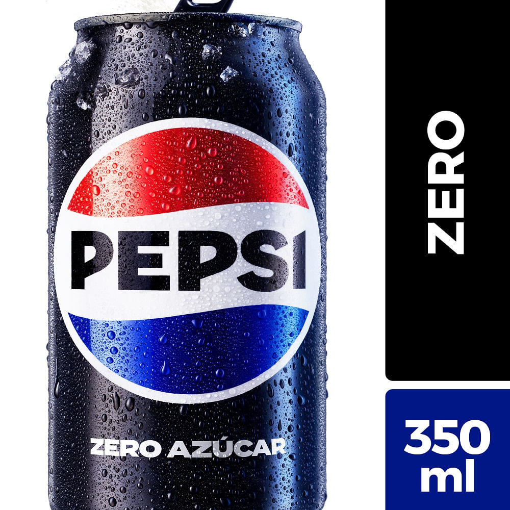 Bebida zero lata Pepsi 350 ml