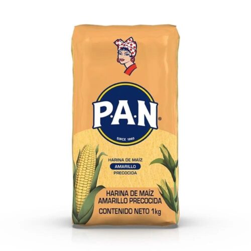 Harina de maíz amarilla pan 1kg