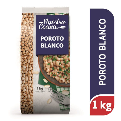 Porotos español bolsa Nuestra cocina 1 kg