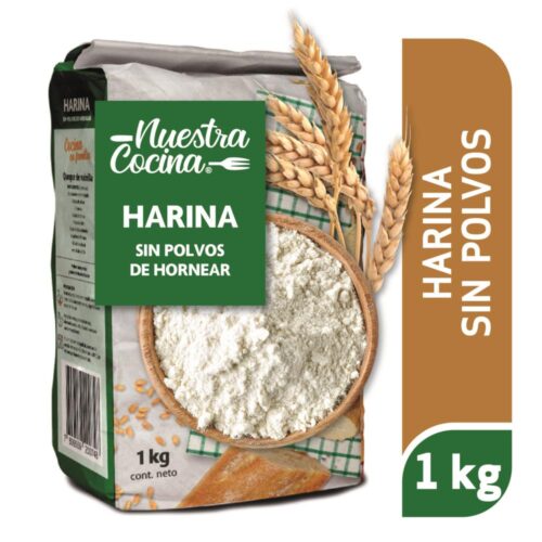 Harina sin polvos Nuestra cocina 1kg