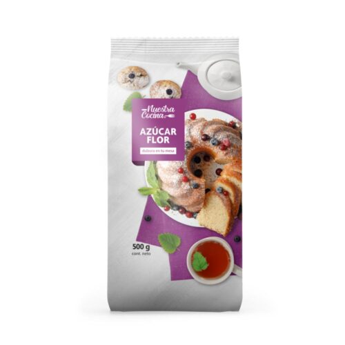 Azúcar flor bolsa Iansa 500 g