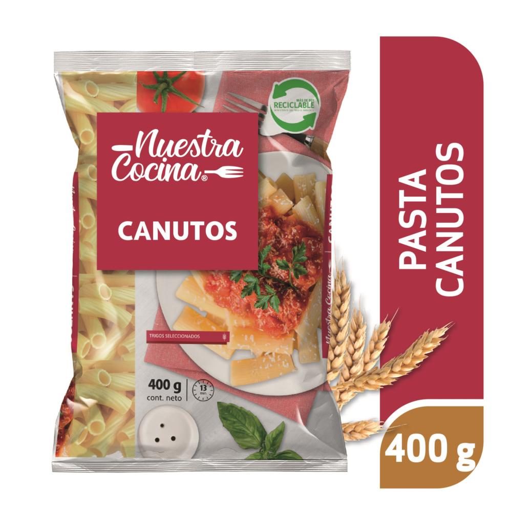 Pasta canutos Nuestra cocina 400 g