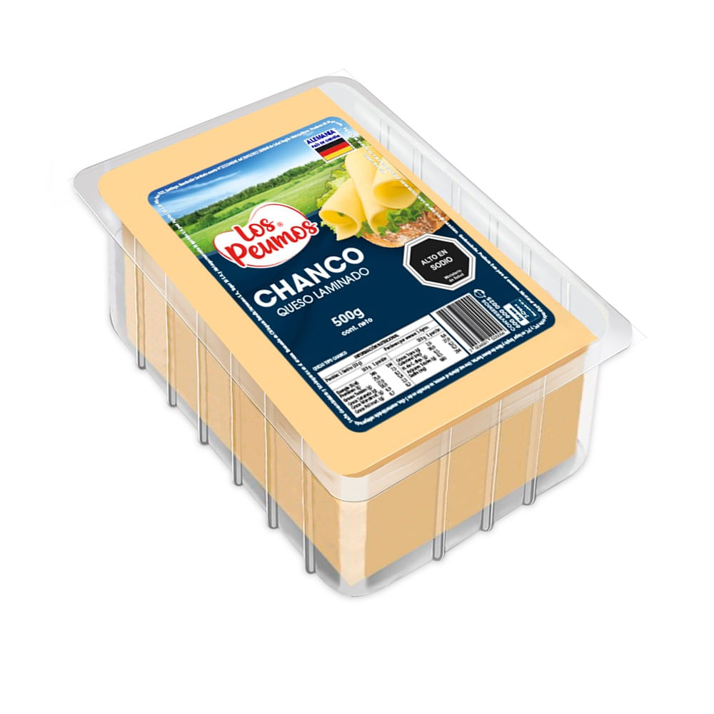 Queso chanco laminado Los peumos 500 g