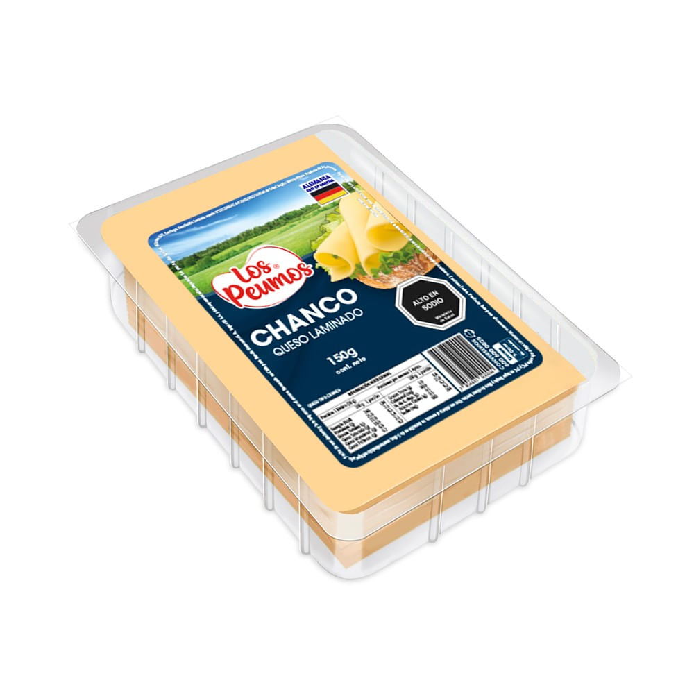Queso chanco laminado Los peumos 150 g