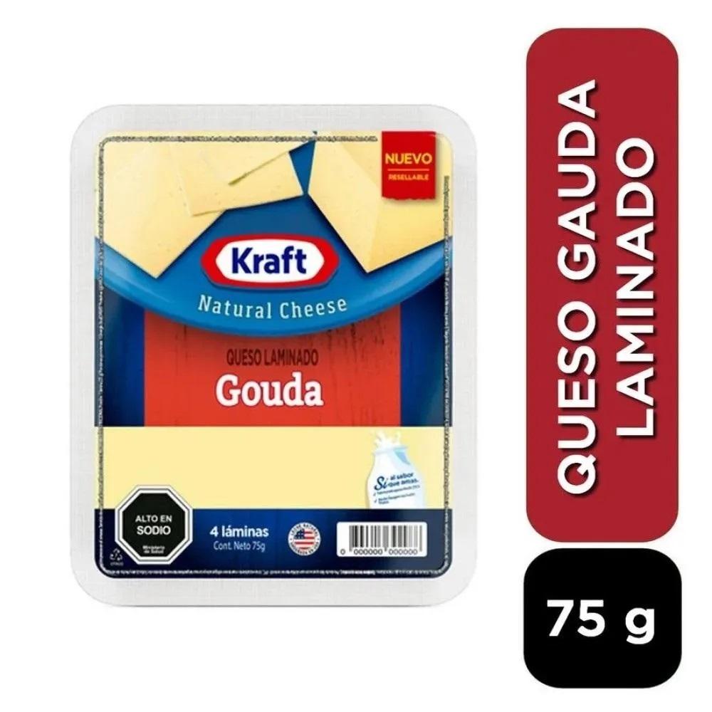 Queso gouda laminado Kraft 75 g