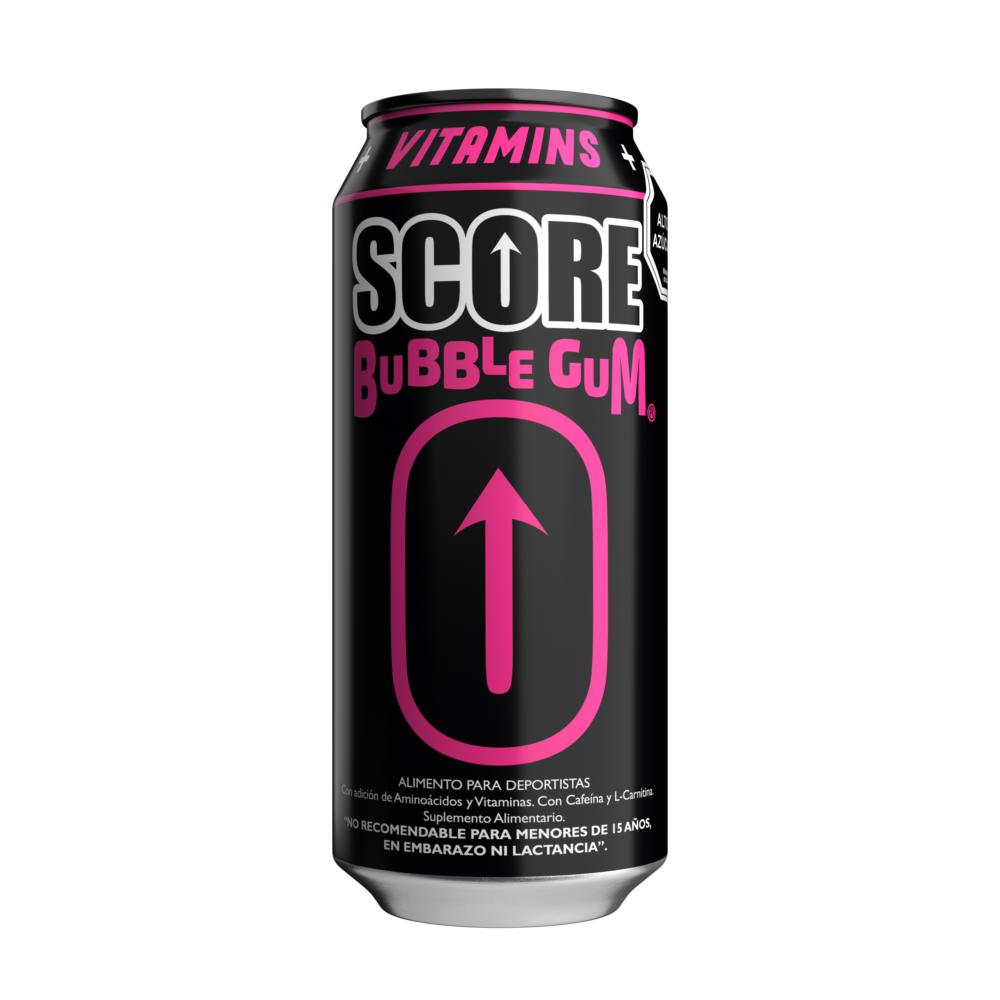 Bebida energética Score Bubble Gum lata 473 ml