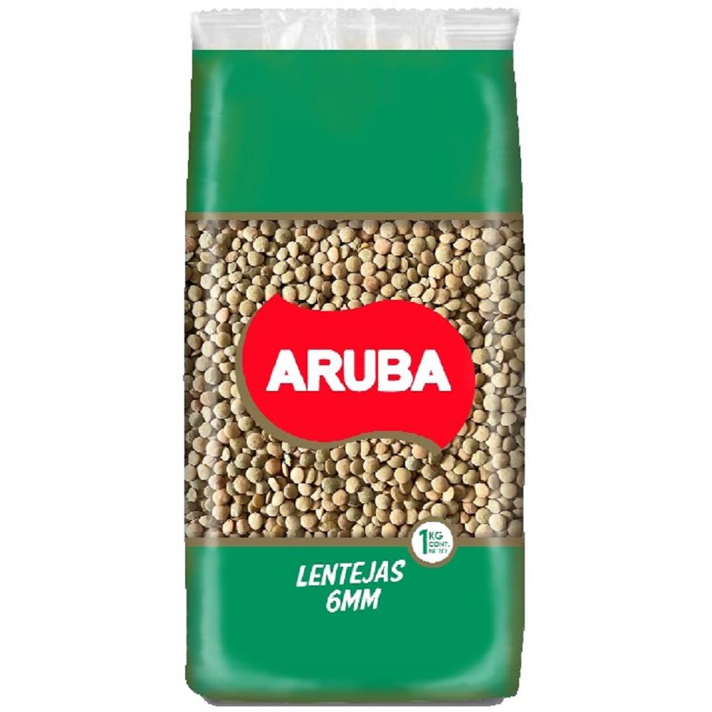 Lentejas 6 mm bolsa Aruba 1 kg