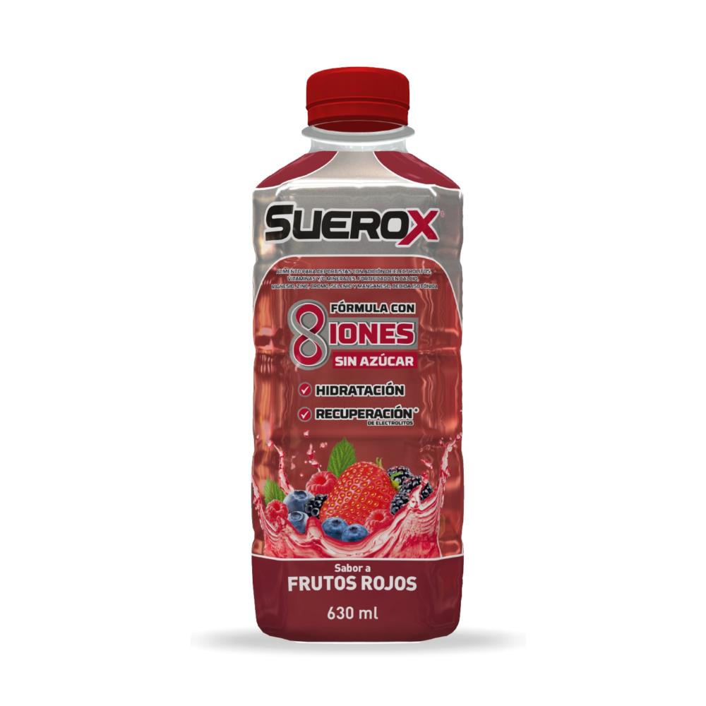 Bebida isotónica frutos rojos Suerox 630 ml
