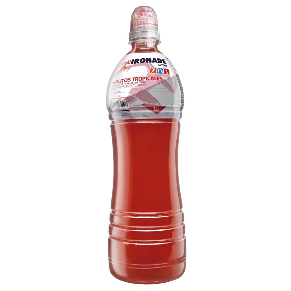 Bebida isotónica frutos tropicales Ironade 1 L