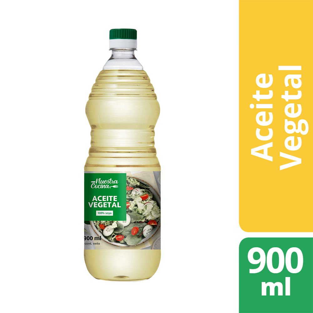 Aceite vegetal botella