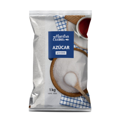 Azúcar granulada g2 bolsa Nuestra cocina 1 kg