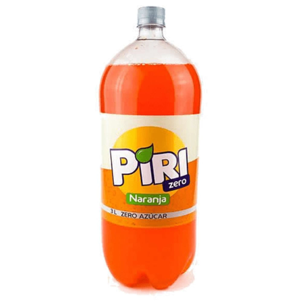 Bebida naranja zero Piri 3 L