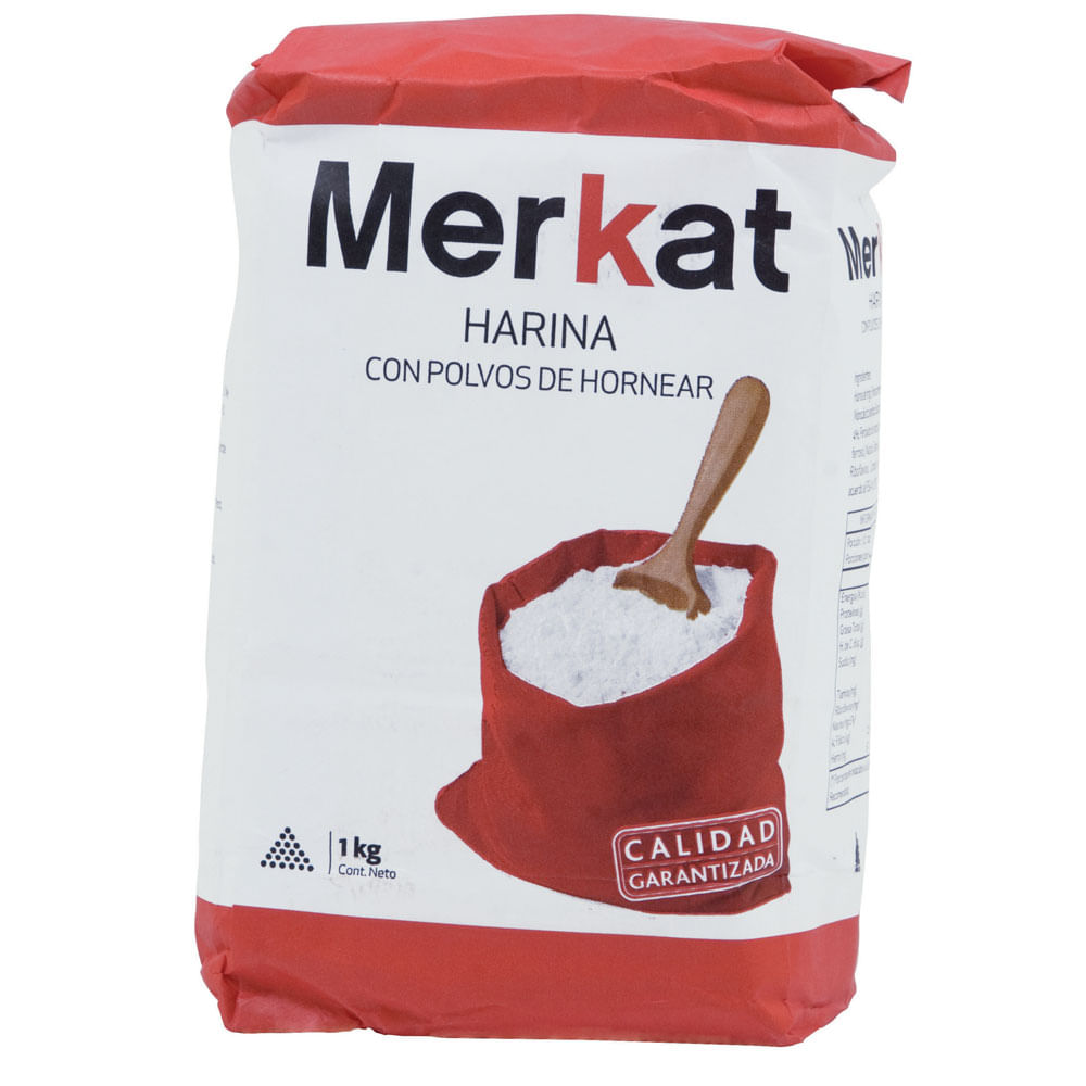 Harina con polvos Merkat 1kg