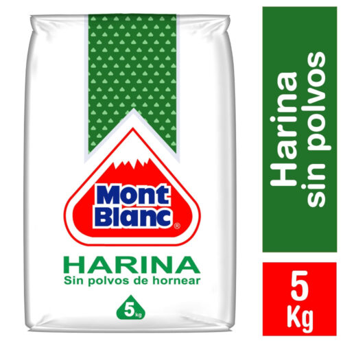 Harina sin polvo Mont Blanc 5kg