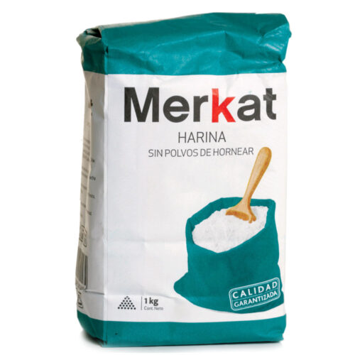 Harina sin polvos Merkat 1kg