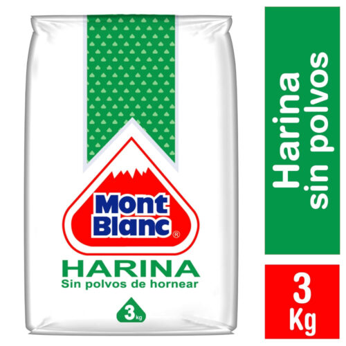 Harina sin polvos Mont Blanc 3kg