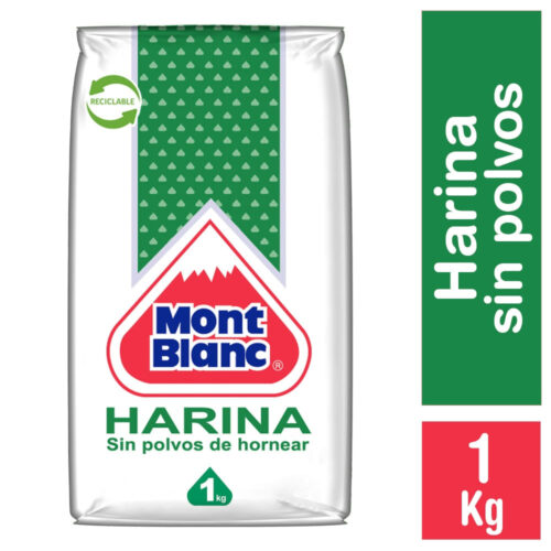 Harina sin polvos Mont Blanc 1kg