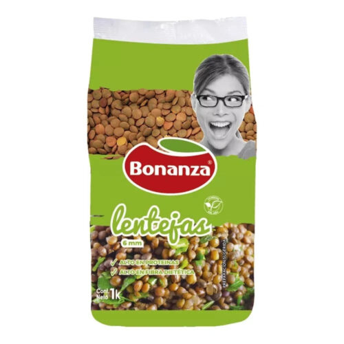 Lenteja Bonanza 6 mm de 1 kg
