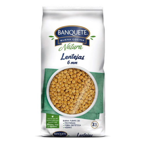 Lentejas 6 mm Banquete 1 kg
