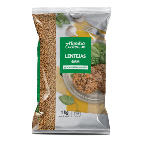 Lentejas 6 mm Nuestra cocina 1 kg
