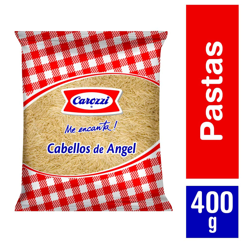 Pasta cabello de ángel corto Carozzi 400 g