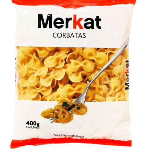 Pasta corbatas Merkat 400 g