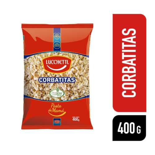 Pasta corbatitas Lucchetti 400 g
