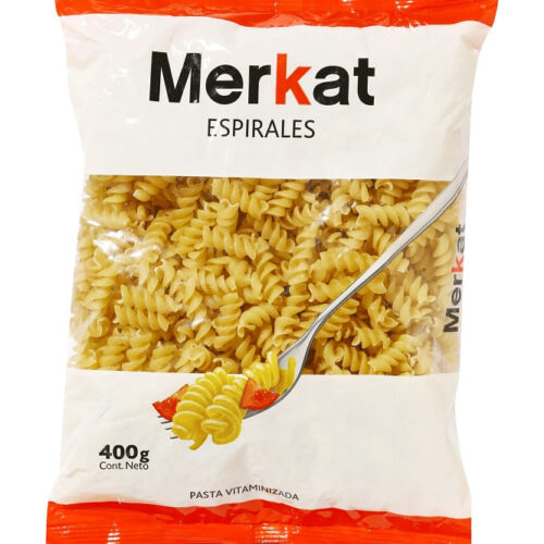 Pasta espirales Merkat 400 g