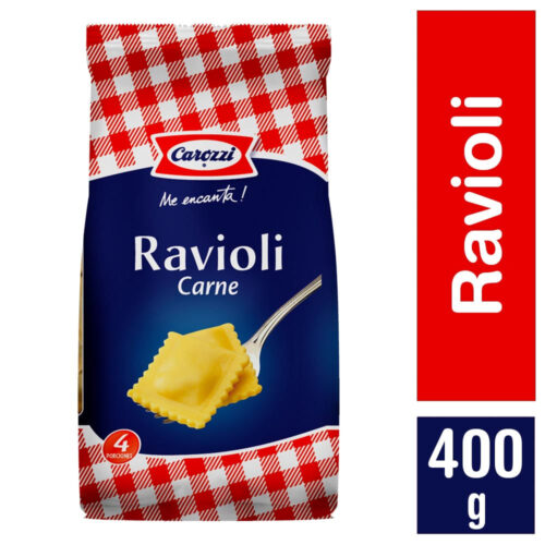 Pasta ravioles con carne Carozzi 400 g