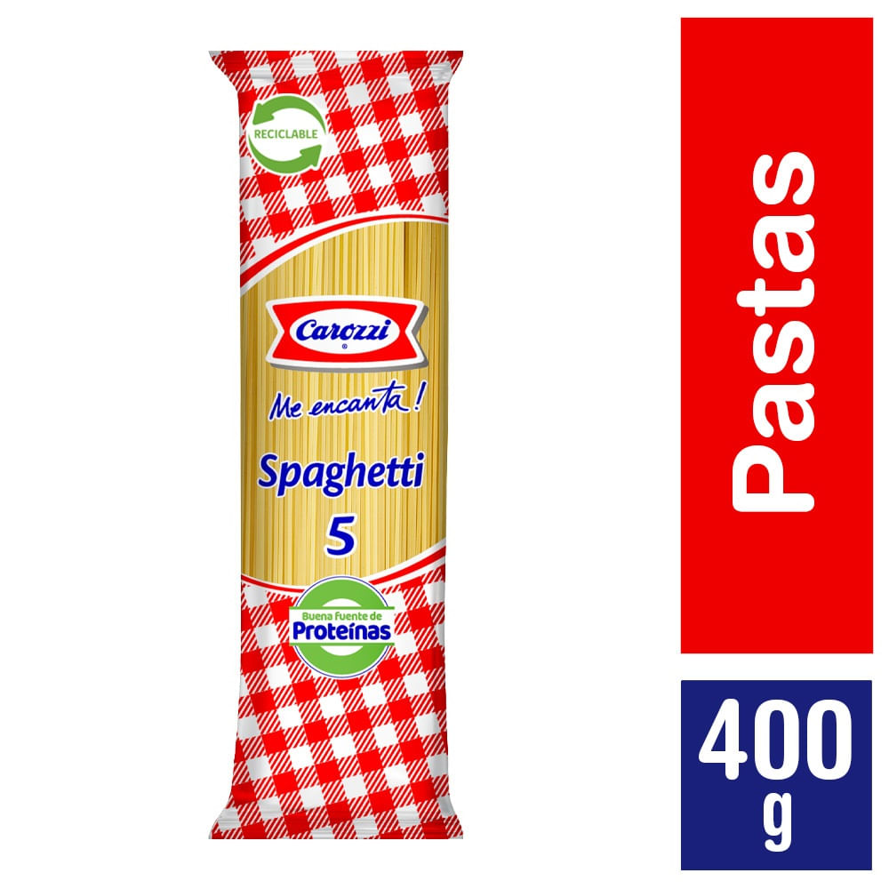 Pasta spaghetti n°5 Carozzi 400 g
