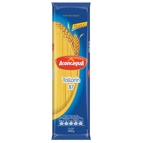 Pasta tallarín n°87 Aconcagua 400 g