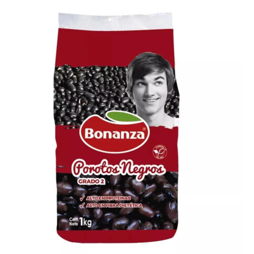 Porotos negro Bonanza 1 kg