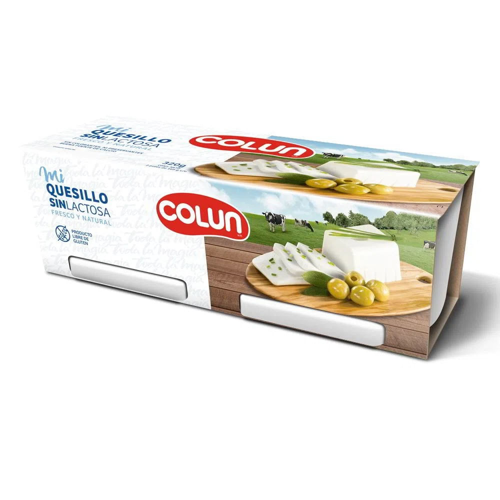 Quesillo sin lactosa Colun 320 g