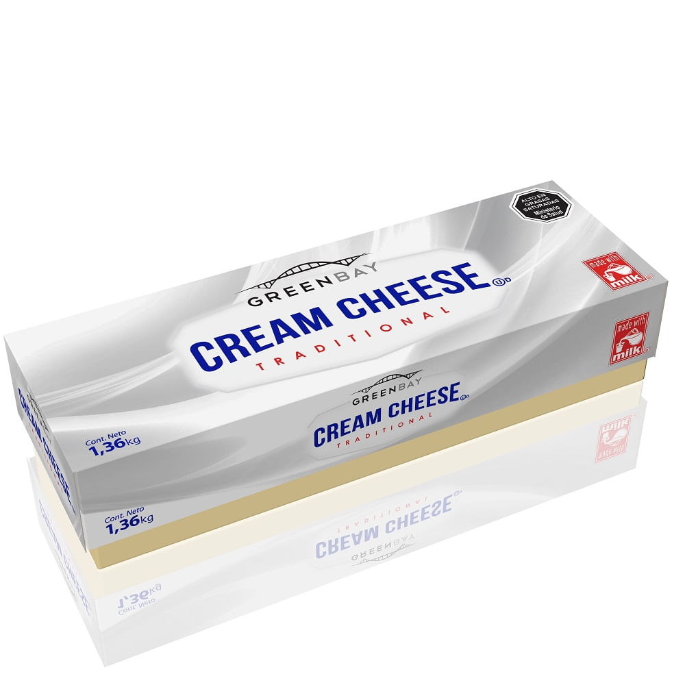 Queso crema Green bay 1.36 kg