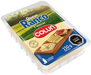 Queso ranco laminado Colun 150 g