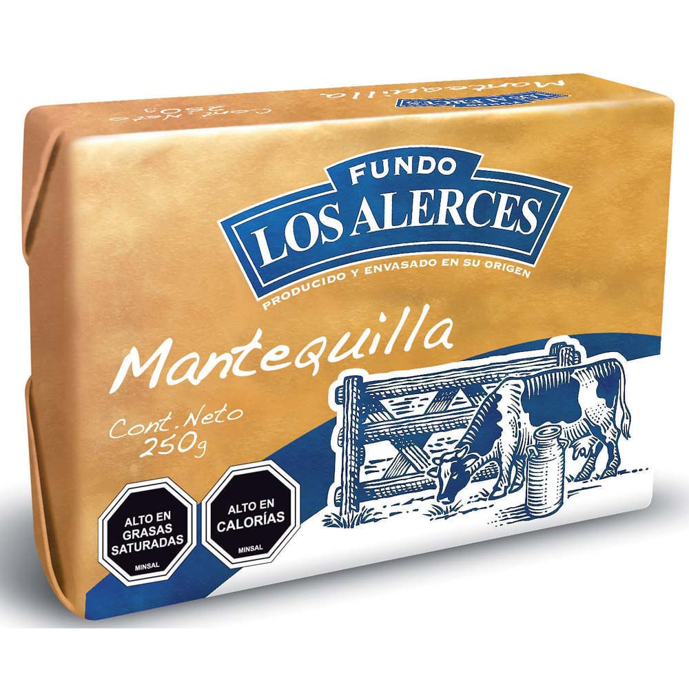 Mantequilla Fundo Los Alerces 250g