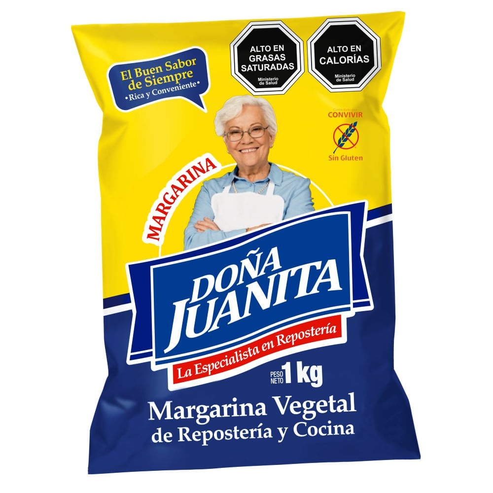 Margarina doña juanita bolsa 1kg