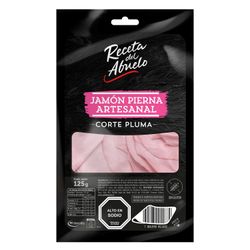 Jamón Pierna Artesanal Receta del Abuelo Corte Pluma 125 g