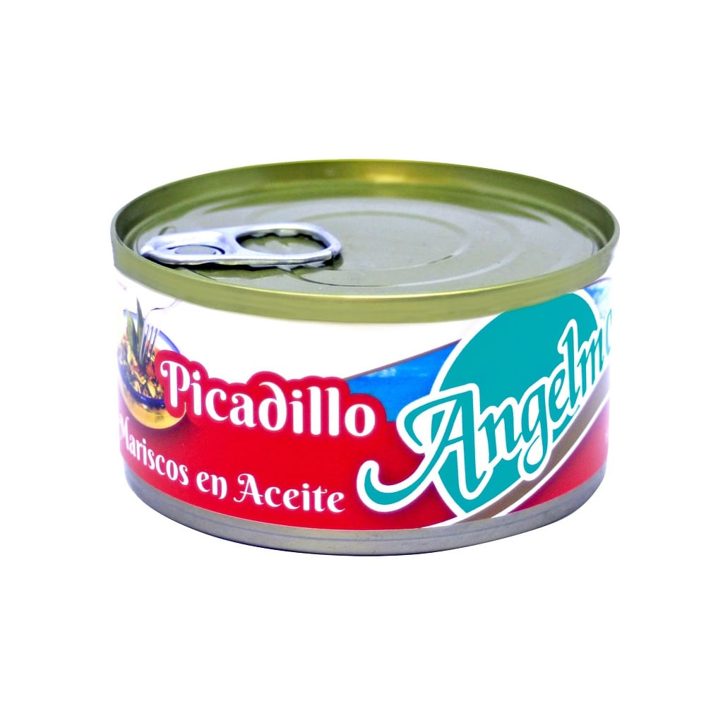 Picadillo de mariscos angelmo en lata 100 g