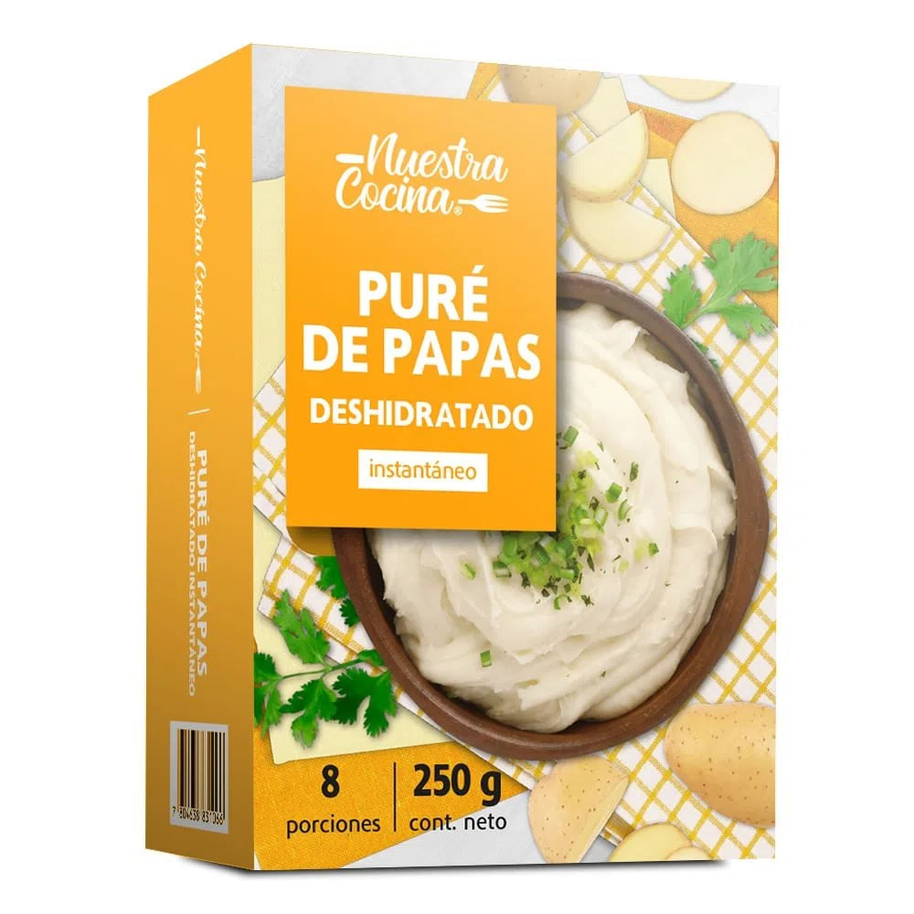 Puré de papas instantáneo